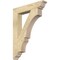 Ekena Millwork Balboa Traditional Rough Sawn Bracket, Douglas Fir, 4"W x 24"D x 32"H BKT04X24X32BOA01RDF - alternate 1